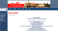 Desktop Screenshot of oswiata-solidarnosc-malopolska.edu.pl