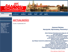 Tablet Screenshot of oswiata-solidarnosc-malopolska.edu.pl